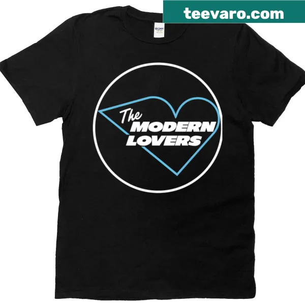 Distressed graphic T-shirt honoring The Modern Lovers band