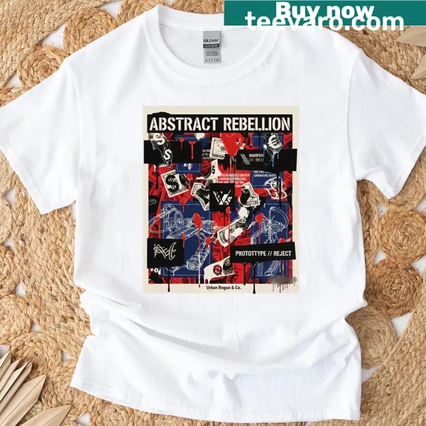 T-shirt with bold typography for urban rebellion