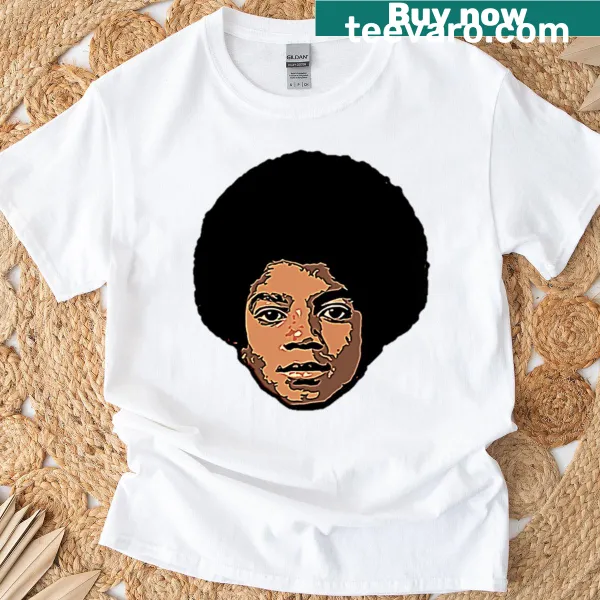 Vintage typography T-shirt with the name Michael