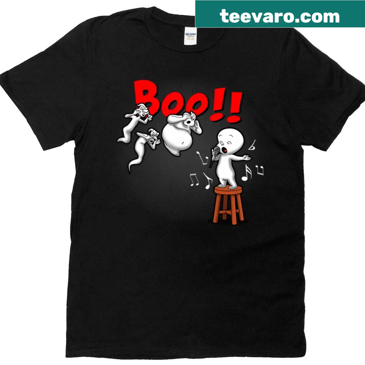 Distressed graphic featuring vintage cartoons on T-shirt. — on a men's t-shirt