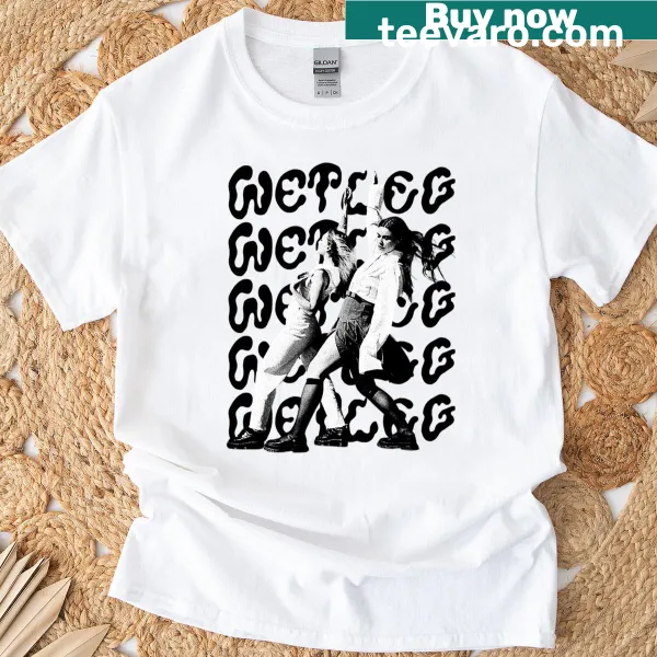 Indie rock band-inspired vintage pattern t-shirt