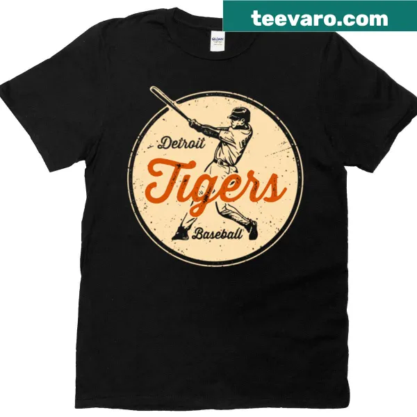 Vintage Tigers T-shirt featuring a fierce tiger graphic