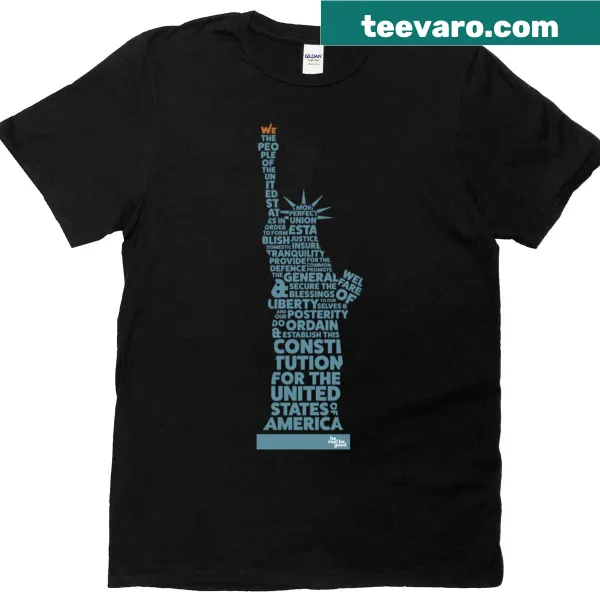 We The People tshirt with bold typography across the chest