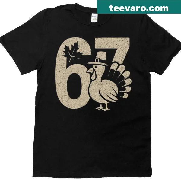 Distressed vintage turkey leaf design for autumn