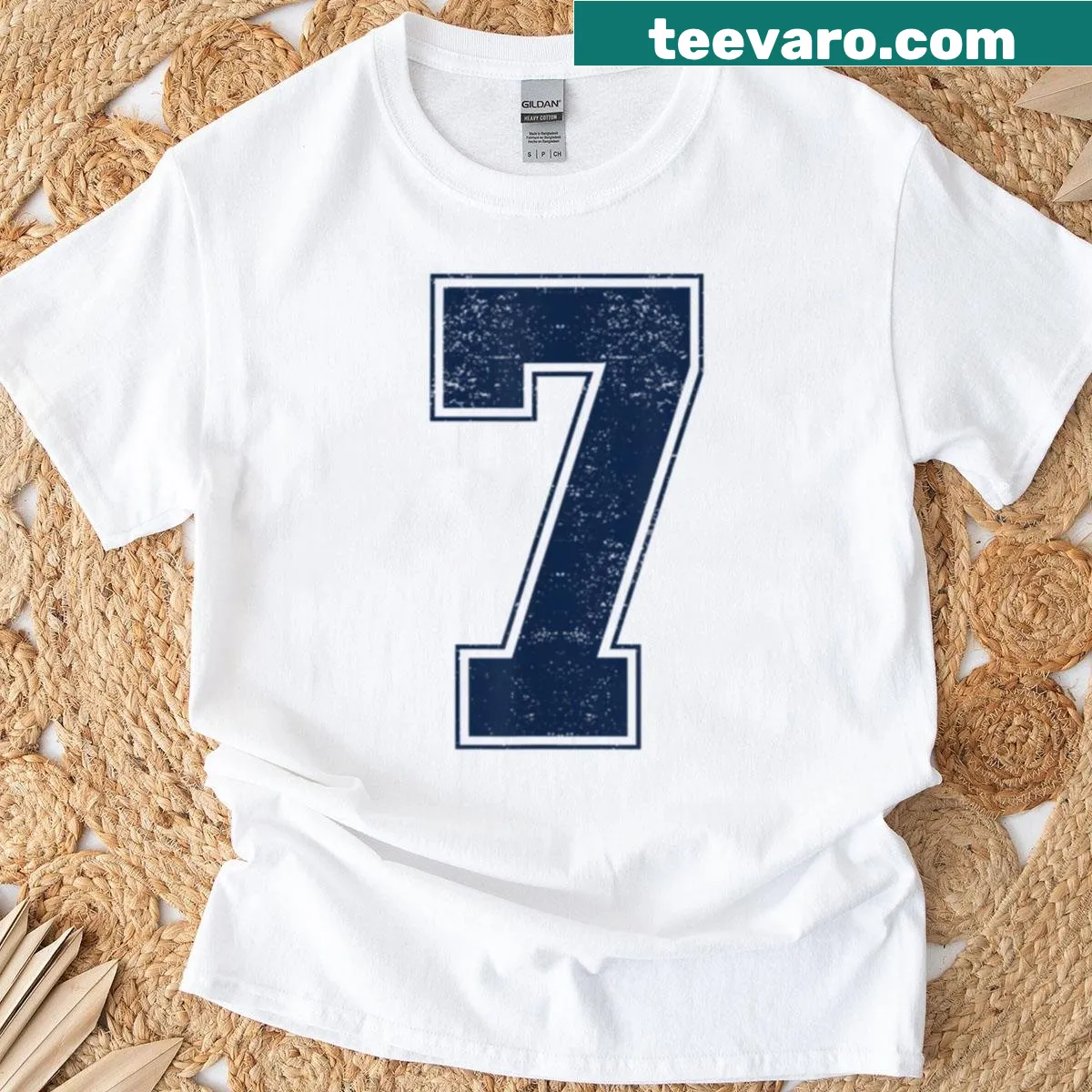 Funny oversized t-shirt with '67' meme design — on a men's t-shirt