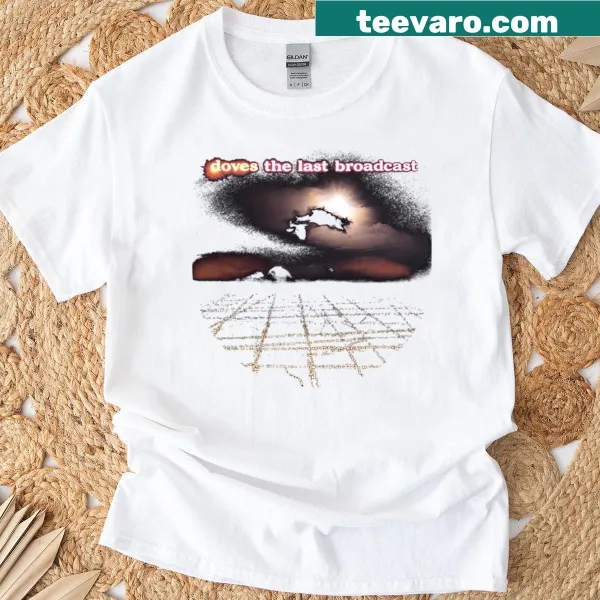 Doves Band T-shirt featuring a dynamic illustration celebrating the band