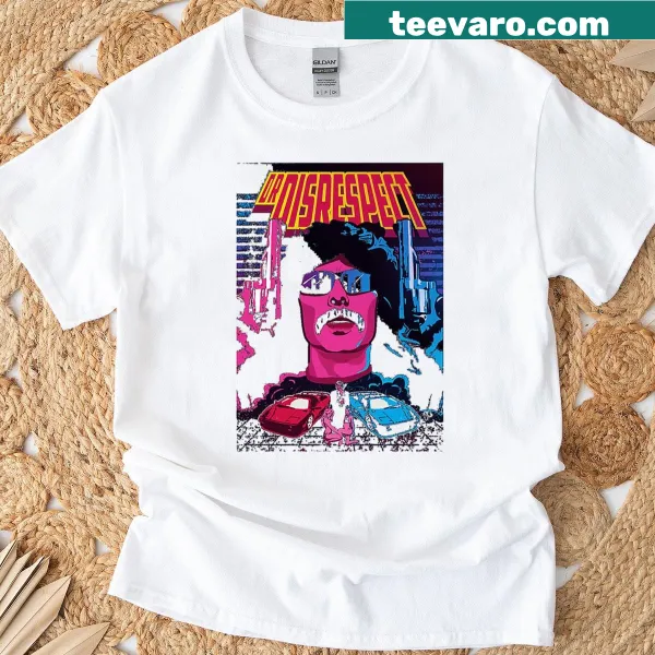 Graphic T-shirt honoring the gaming persona of Dr Disrespect