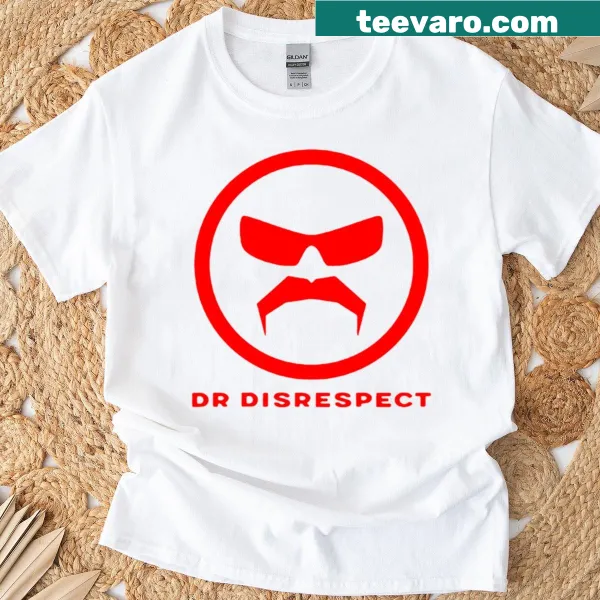 Dr Disrespect gaming merch illustrated t-shirt