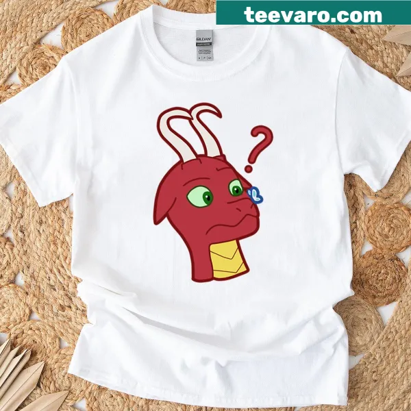Magical dragon butterfly design on a whimsical T-shirt