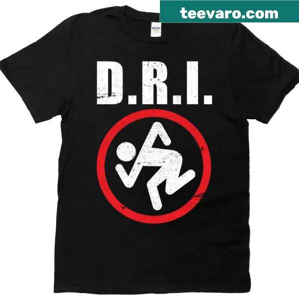 Distressed T-shirt with a rugged look for casual wear