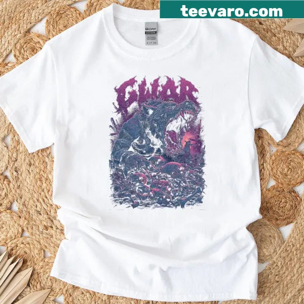 T-shirt featuring Gwar design with Scum Dog theme