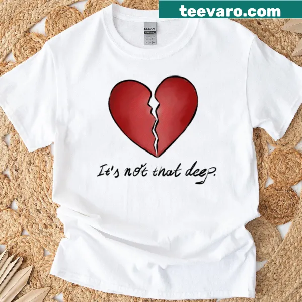 Heartbreak Aesthetic T-shirt with impactful typography design