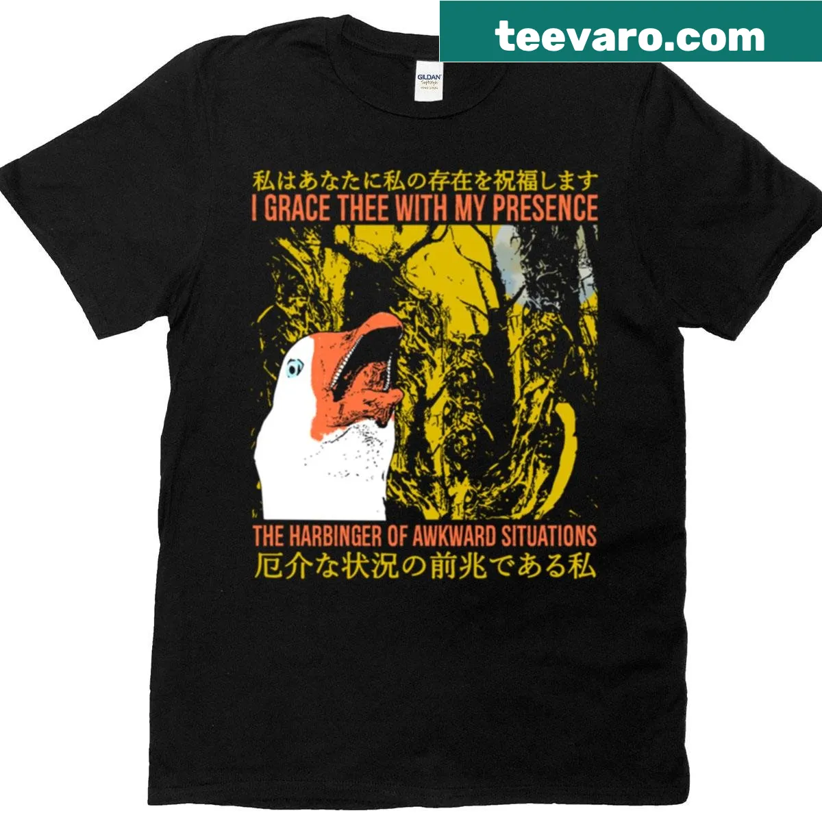 Humorous dog lover t-shirt with horror movie theme — on a men's t-shirt