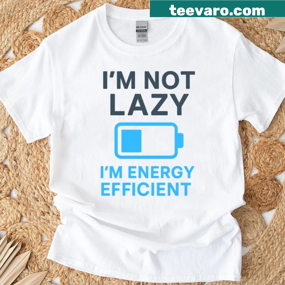 Adorable bunny graphic for birthday celebration T-shirt — on a men's t-shirt