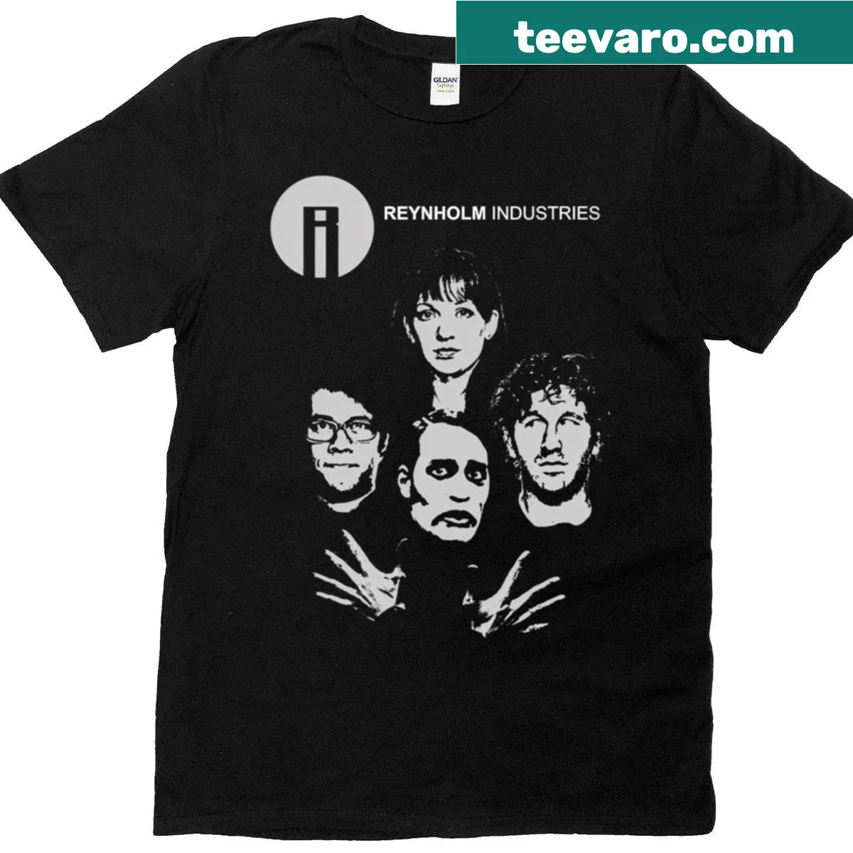 Simple design t-shirt referencing the It Crowd series — on a men's t-shirt