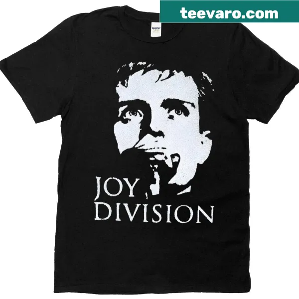 Minimalist T-shirt inspired by Joy Division album art
