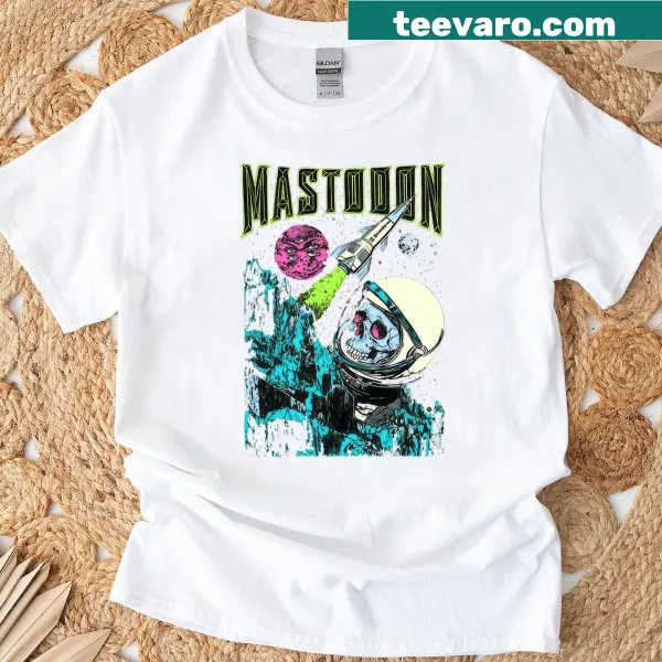 Best Logo T-shirt with Mastodons band design