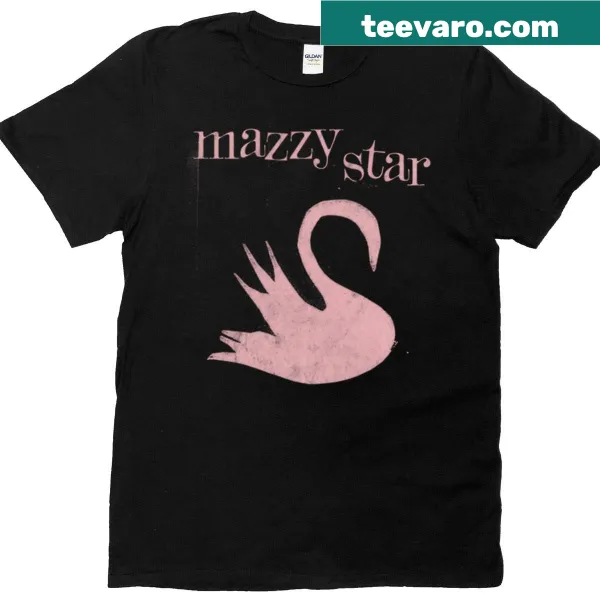 Mazzy Star aesthetic design t-shirt featuring an artistic graphic