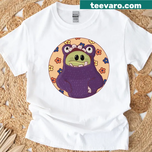 Cartoon design of a character in a monster costume from Nanalan