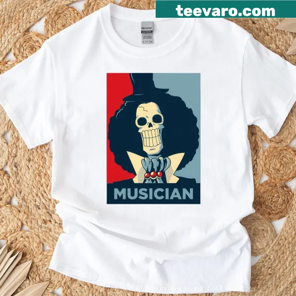 T-shirt featuring a detailed bone anatomy poster design