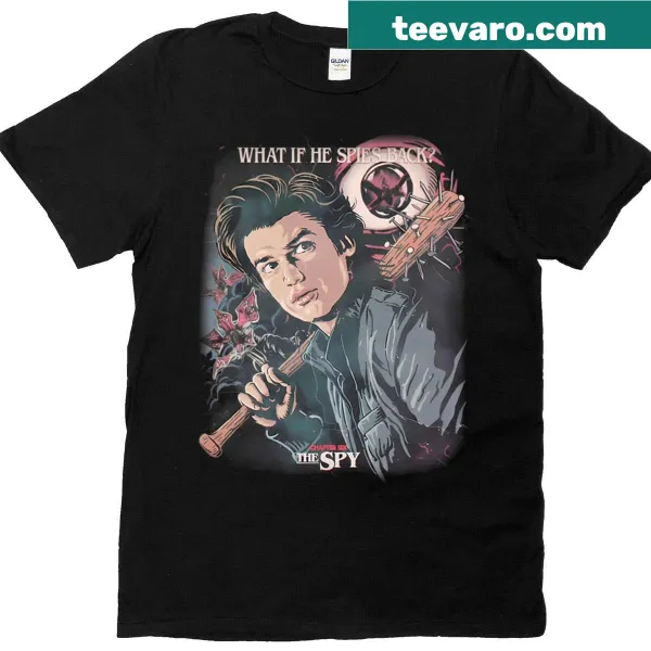 Vintage horror t-shirt featuring a retro sci-fi monster graphic