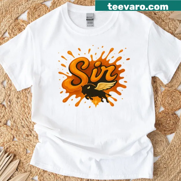 Sir Bdubs logo graphic on t-shirt