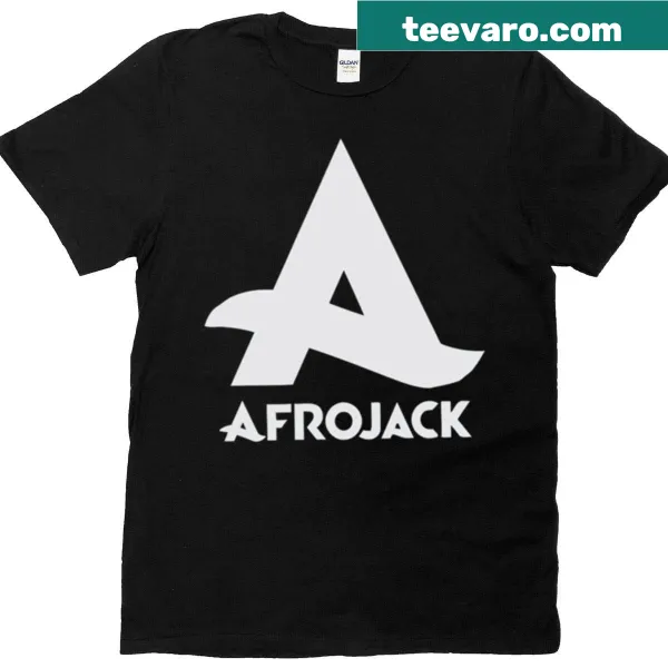 T-shirt featuring cheerful design inspired by Afrojack's music