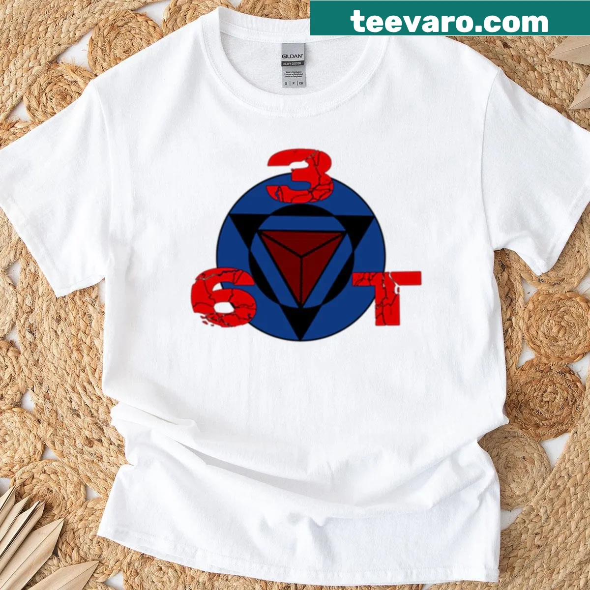 Taekwondo-themed T-shirt with bold typography — on a men's t-shirt