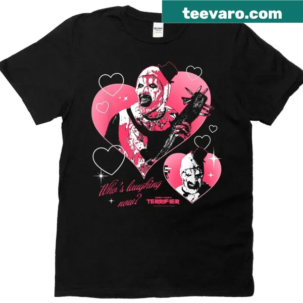 Horror-themed Valentine's Day graphic t-shirt