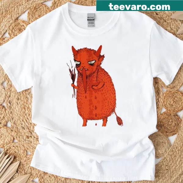 Illustrative T-shirt featuring The Melvins 406 design for music fans