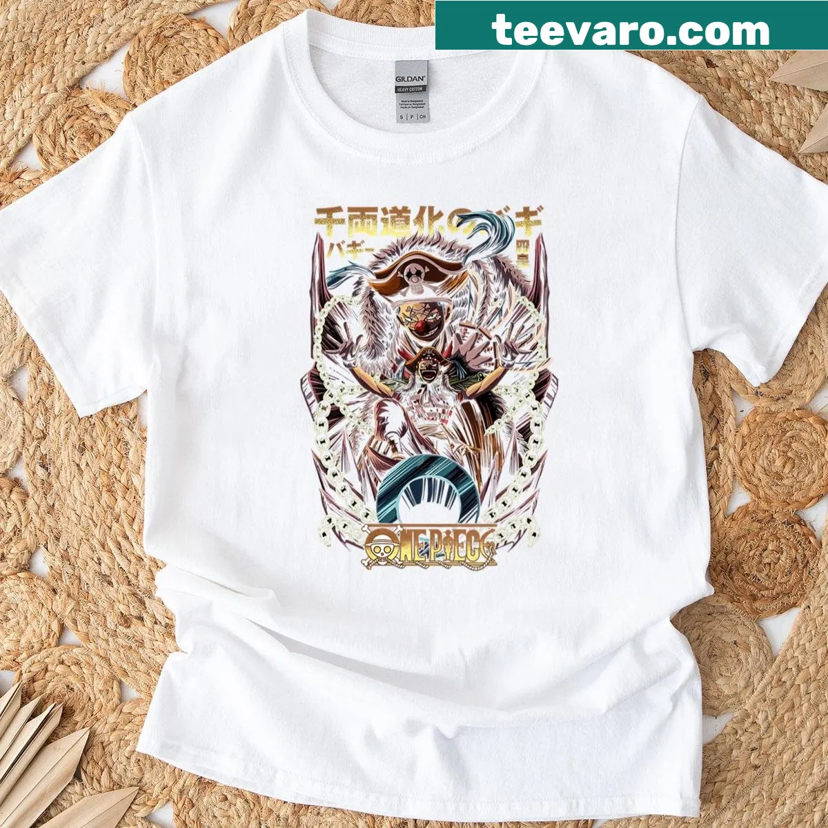 Fantasy-themed t-shirt featuring 'Thousand-armed Regalia' design — on a men's t-shirt