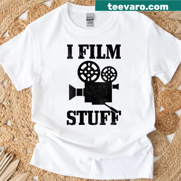 Funny T-shirt for women filmmakers and camerawomen