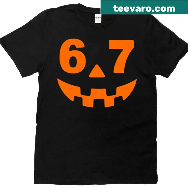 Funny Halloween meme graphic on a T-shirt
