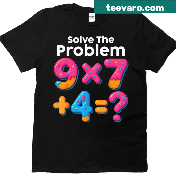 Funny math teacher T-shirt with ice cream drip and 67 meme
