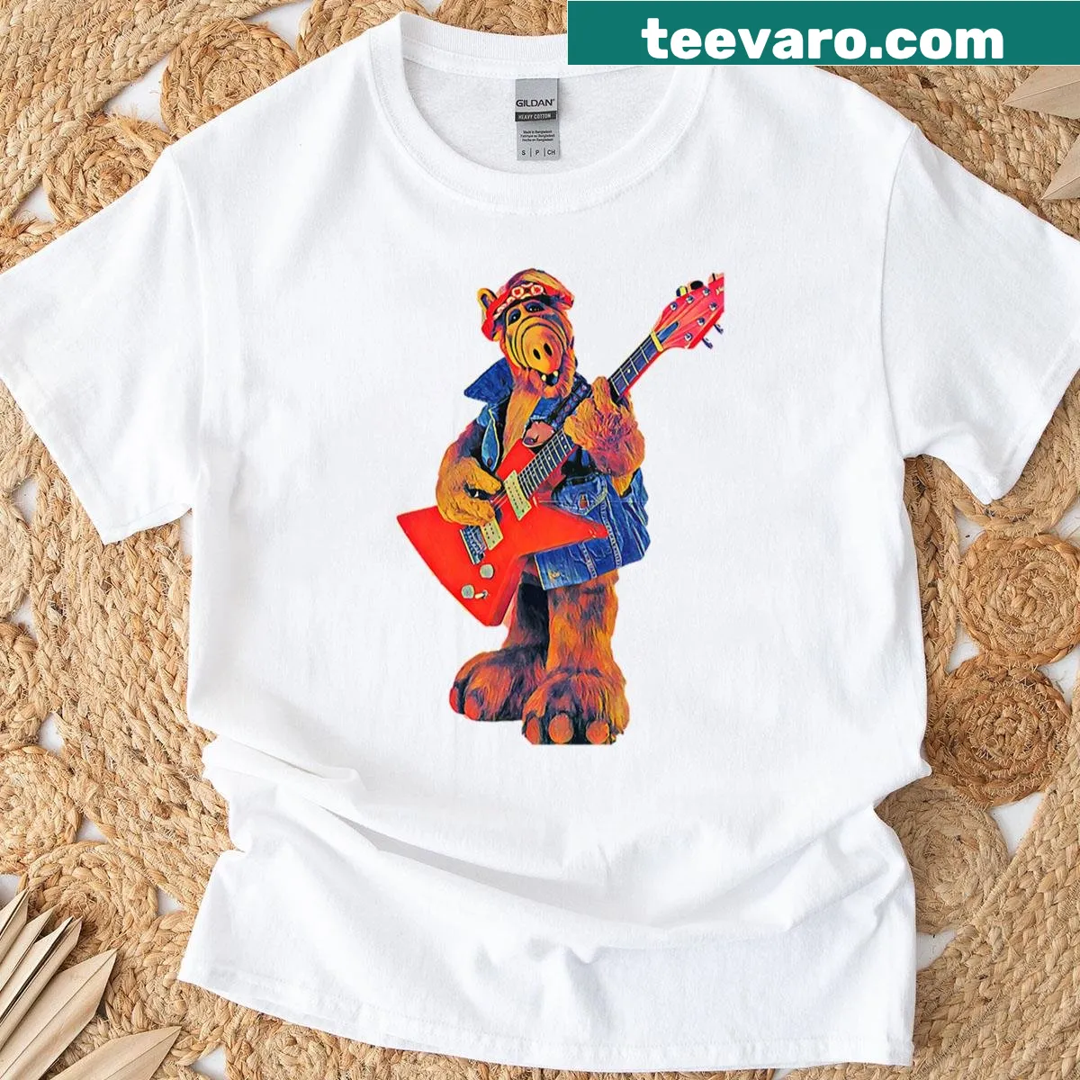 Retro graphic T-shirt celebrating 90s TV shows — on a men's t-shirt