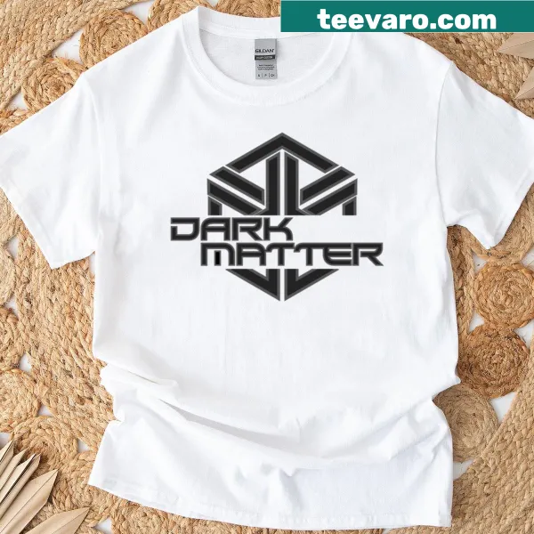Minimalist T-shirt with 'Dark Matter' text