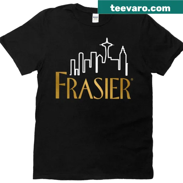 Vintage retro t-shirt with Dr. Frasier Crane's 'I'm Listening' text.
