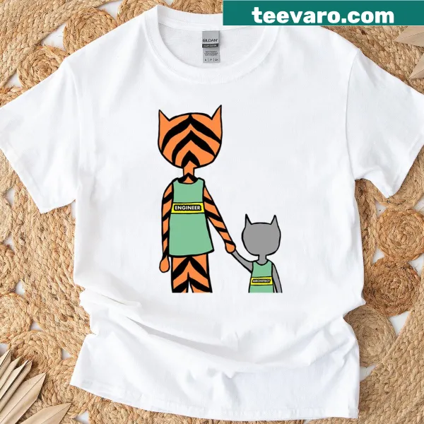 Inspiring engineer and architect-themed t-shirt