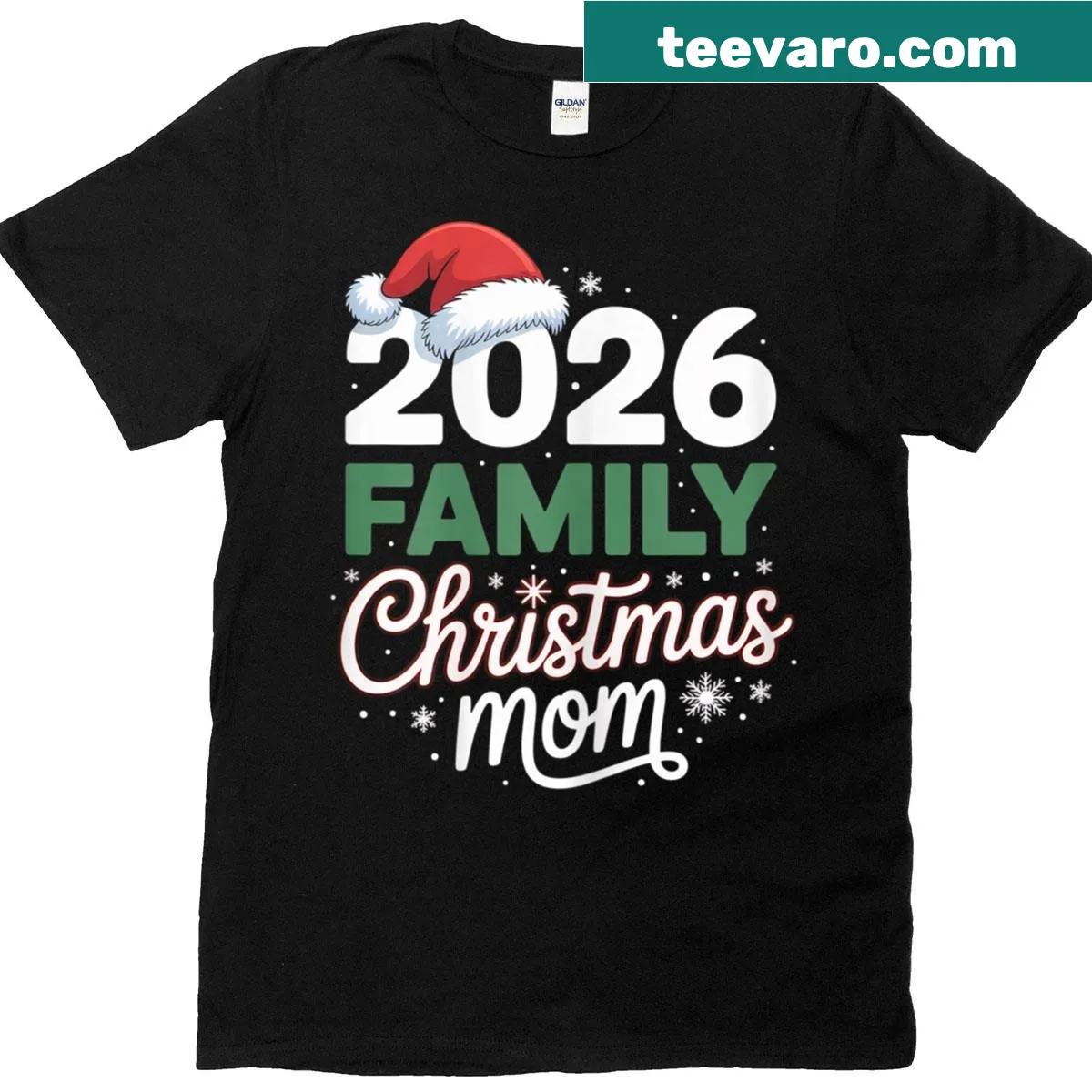Wholesome T-shirt for moms celebrating Christmas and family togetherness — on a men's t-shirt