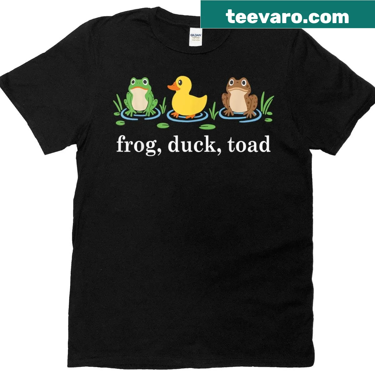 Vintage-inspired graphic of a frog eating ramen on a T-shirt — on a men's t-shirt
