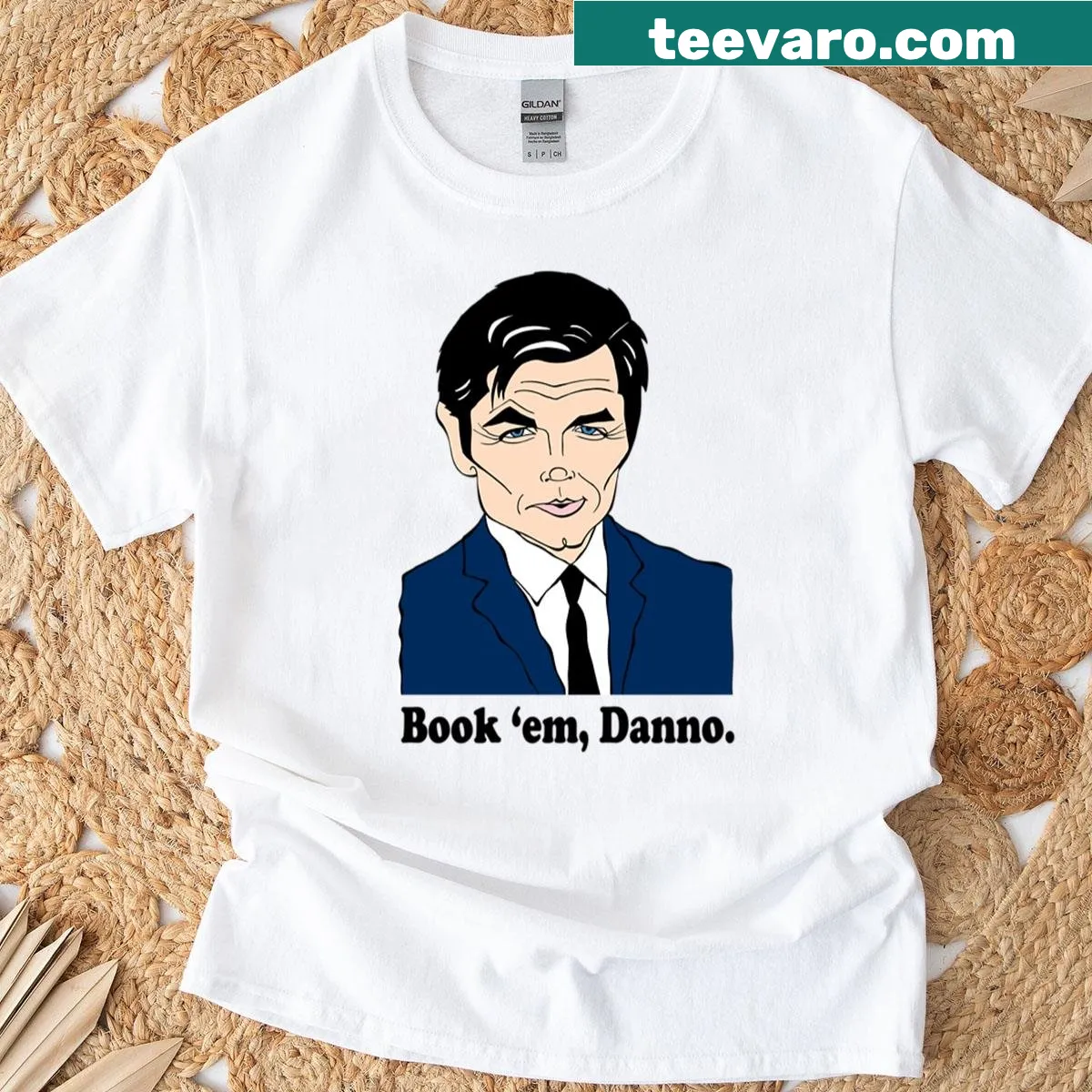 Fan art t-shirt inspired by Hawaii Five-o series — on a men's t-shirt