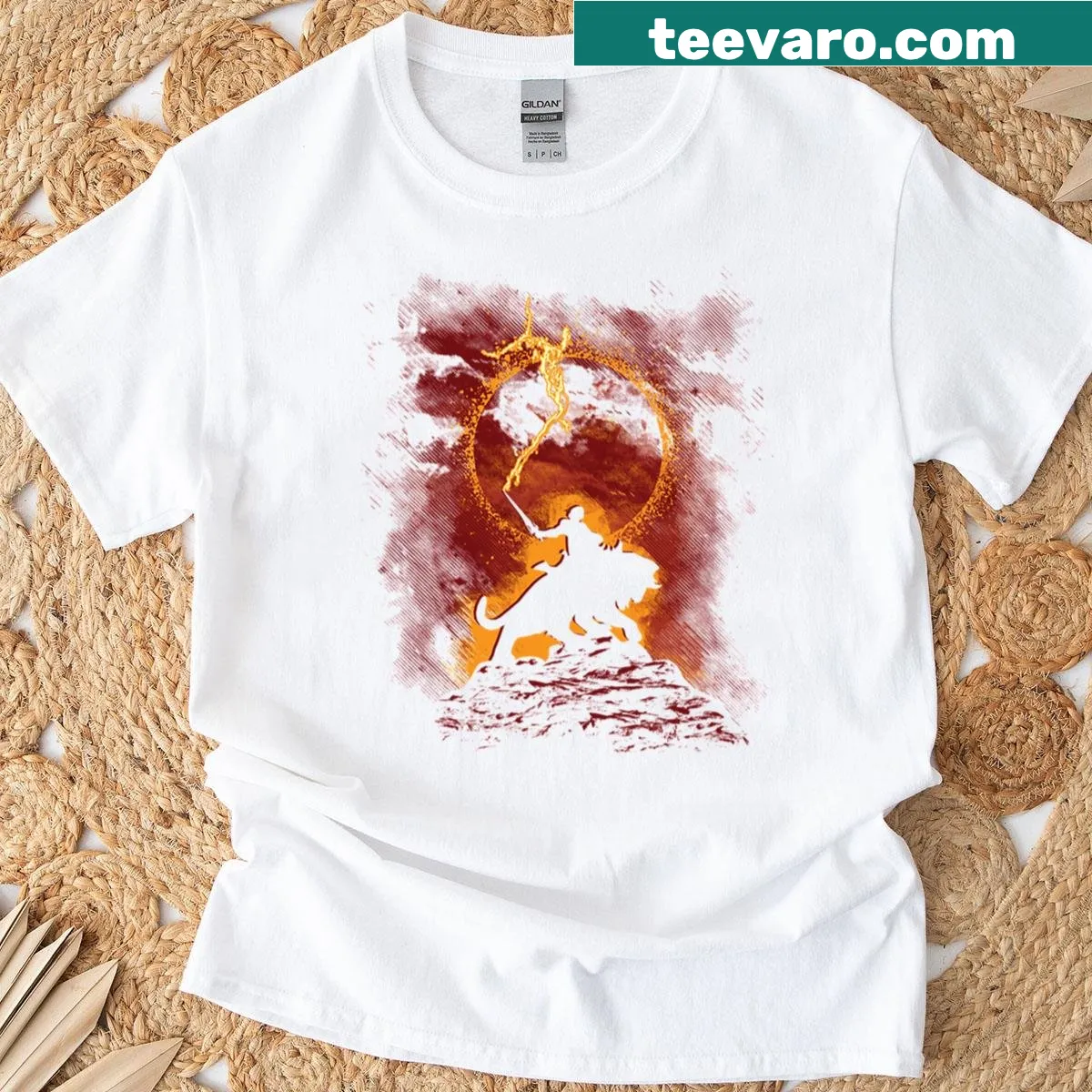Inspirational T-shirt with 'I Have The Power' text — on a men's t-shirt