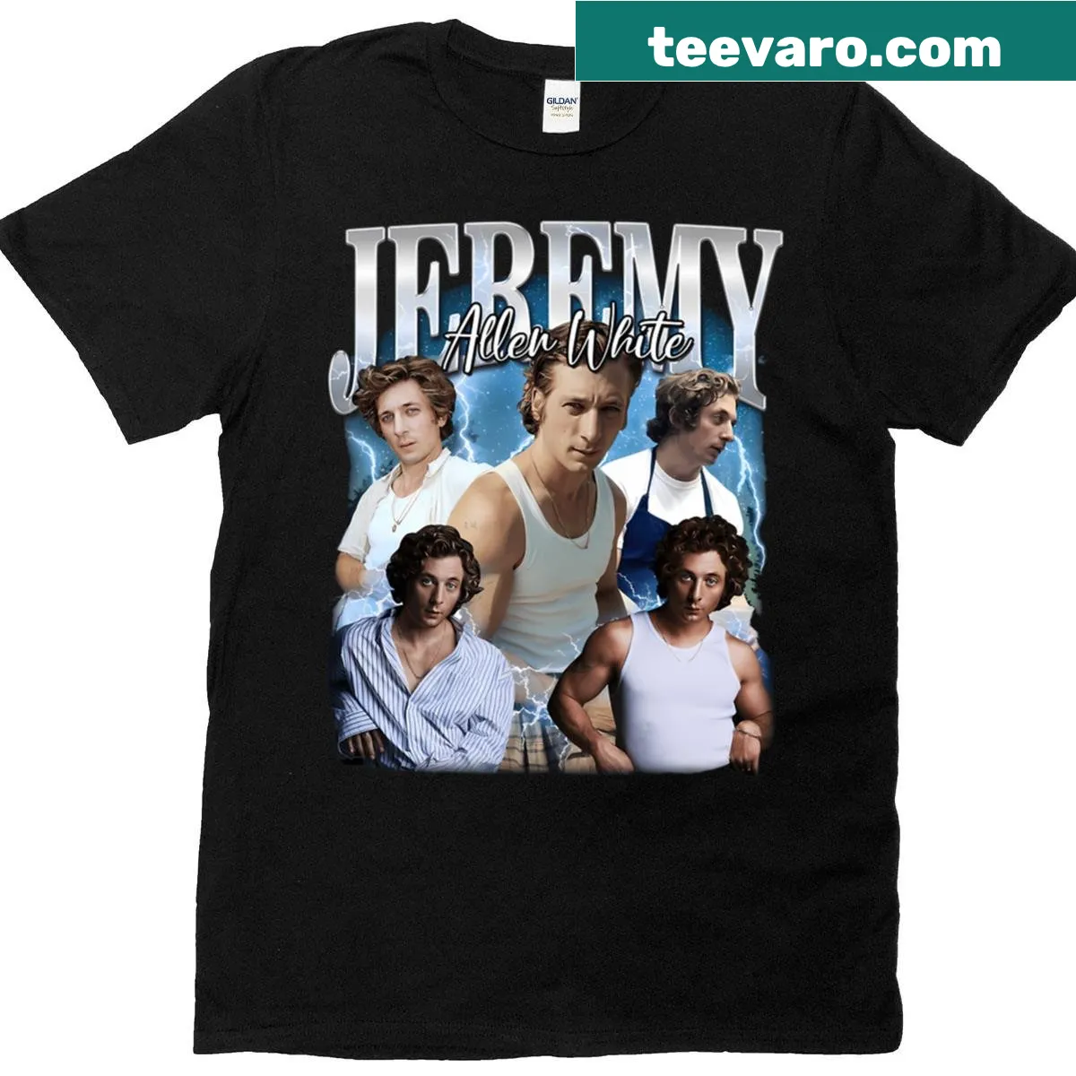 T-shirt inspired by 'The Bear' featuring Jeremy Allen White — on a men's t-shirt