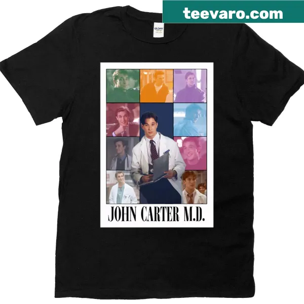 Illustrative design of John Carter theme on T-shirt
