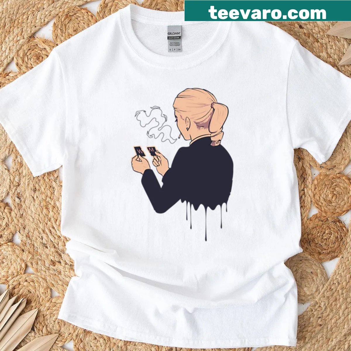 Illustrative design celebrating Kim Wexler from the series — on a men's t-shirt