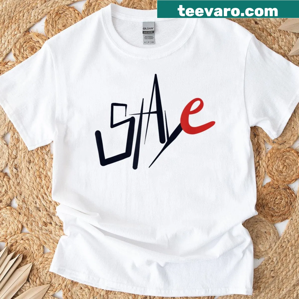 Uplifting T-shirt featuring an encouraging phrase promoting positivity — on a men's t-shirt