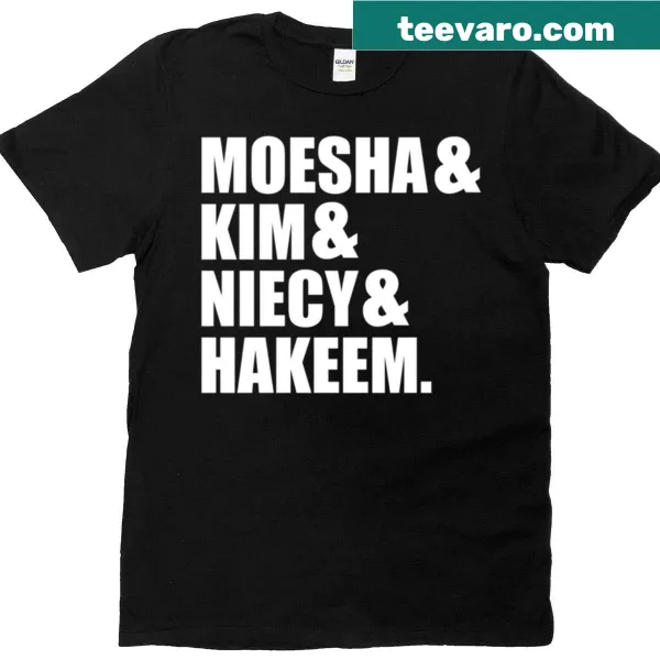 Tribute t-shirt featuring Moesha and friends with show quote
