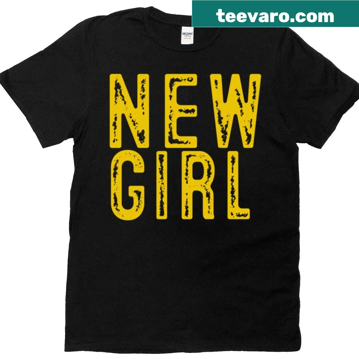 T-shirt inspired by the TV show New Girl with humorous design — on a men's t-shirt