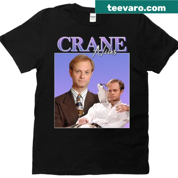 Vintage Niles Crane fan t-shirt with retro design