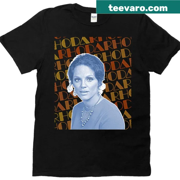 Nostalgic t-shirt with fanart from the 70s TV sitcom Rhoda